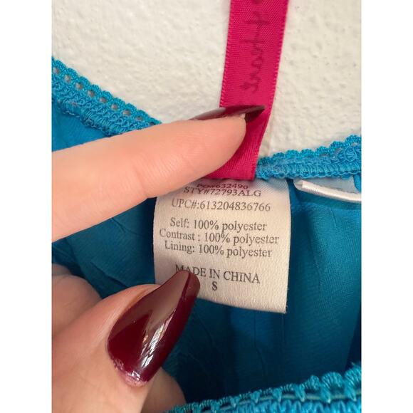 Y2K Blue Fairy Peasant Top - Picture 8 of 10